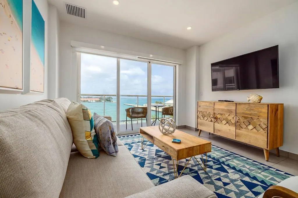 Hh-2Bdr413 - New Modern Apartment In Oceanfront Luxury Condo In Aruba! Oranjestad Aruba