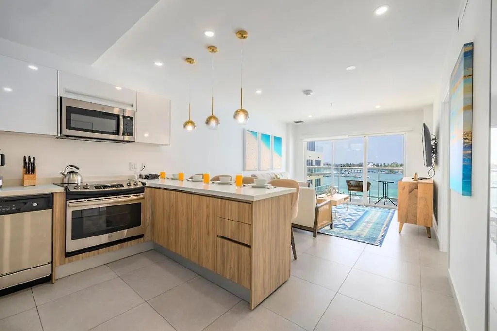 Hh-2Bdr413 - New Modern Apartment In Oceanfront Luxury Condo In Aruba! Oranjestad Aruba