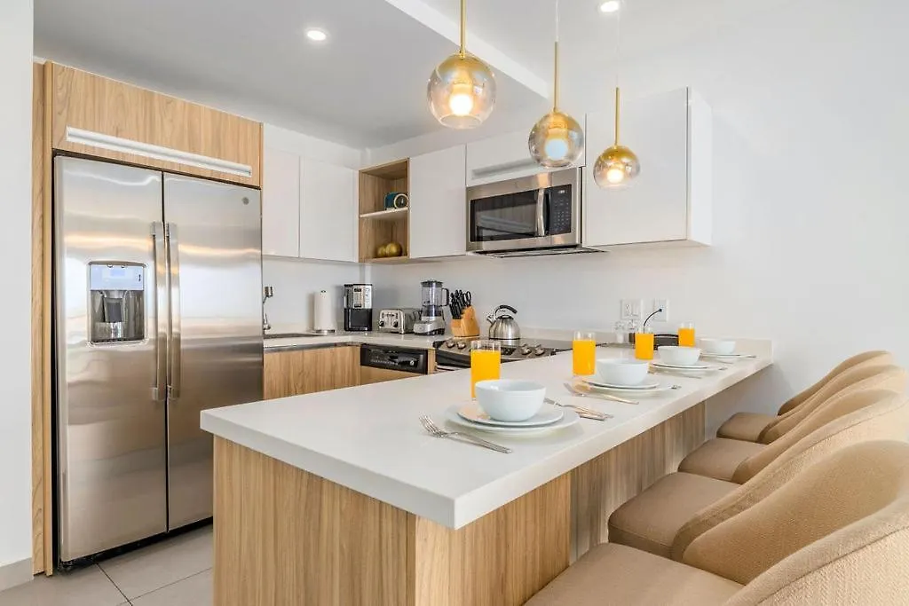 Hh-2Bdr413 - New Modern Apartment In Oceanfront Luxury Condo In Aruba! Oranjestad Aruba