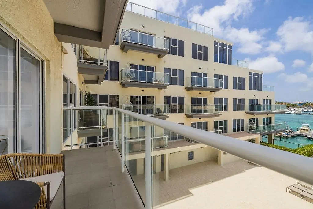 Hh-2Bdr413 - New Modern Apartment In Oceanfront Luxury Condo In Aruba! Oranjestad