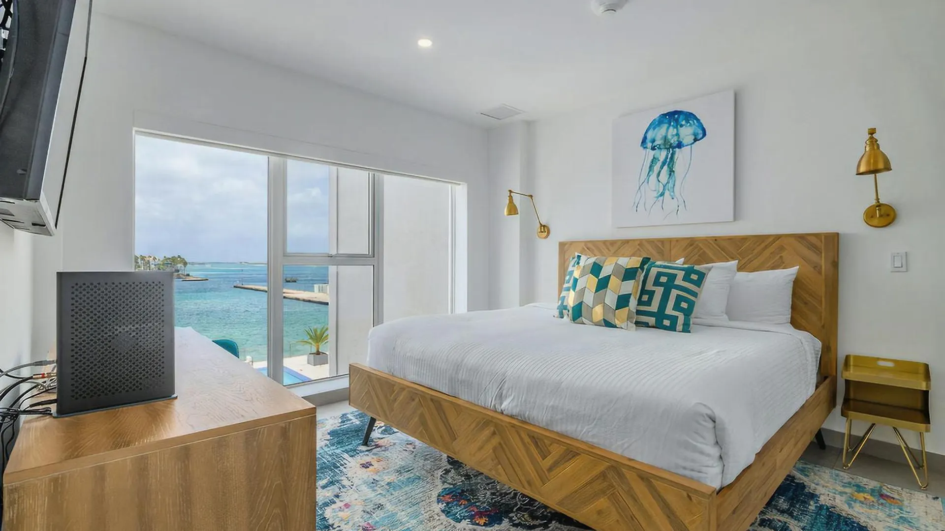 Hh-2Bdr413 - New Modern Apartment In Oceanfront Luxury Condo In Aruba! Oranjestad