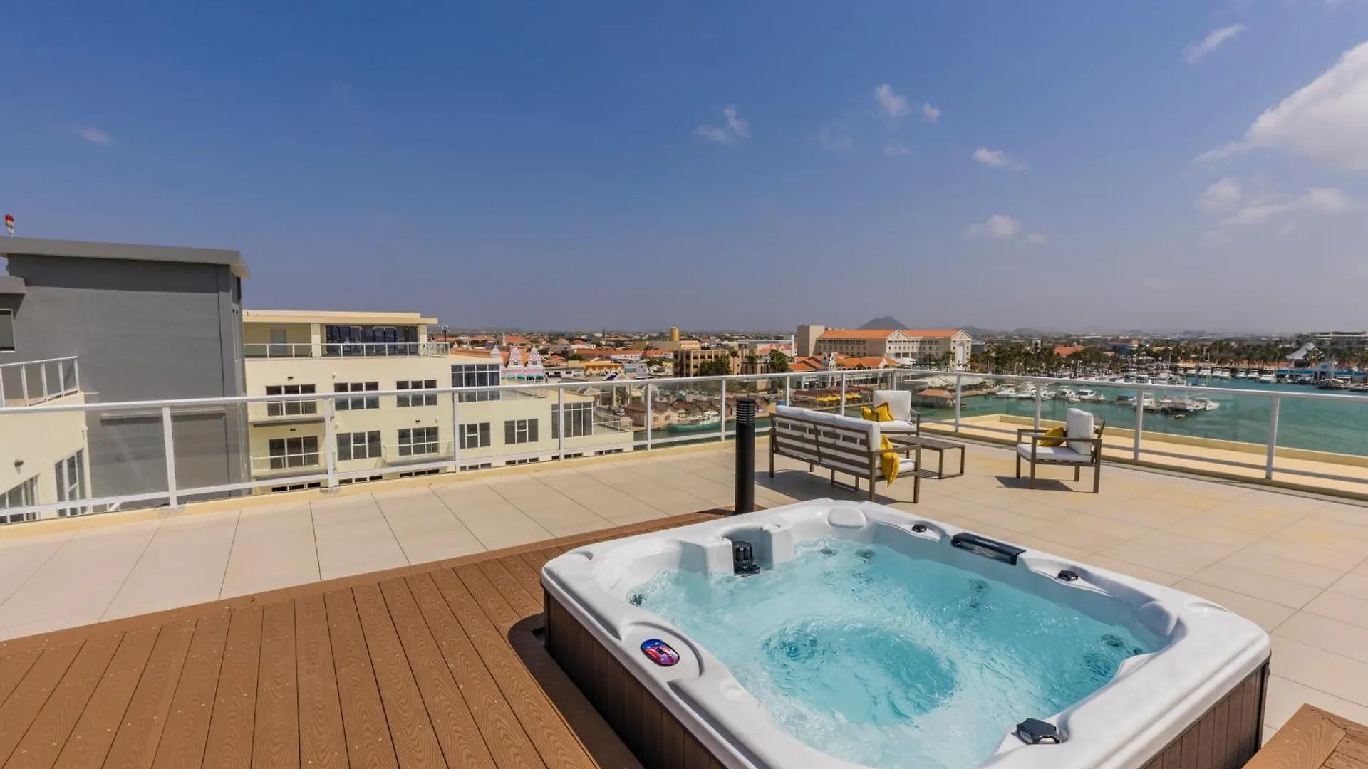 Hh-2Bdr413 - New Modern Apartment In Oceanfront Luxury Condo In Aruba! Oranjestad