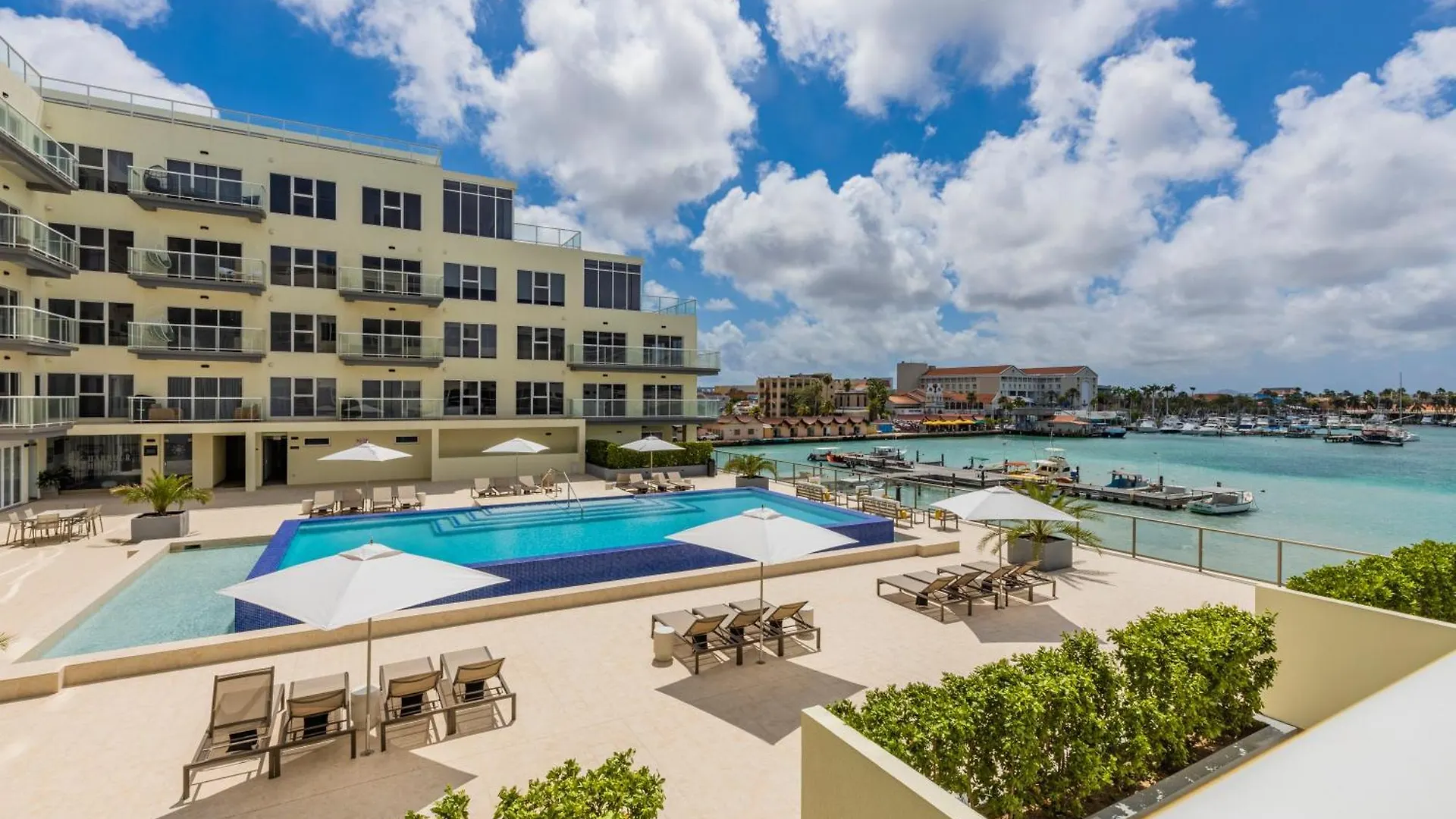 Hh-2Bdr413 - New Modern Apartment In Oceanfront Luxury Condo In Aruba! Oranjestad Aruba