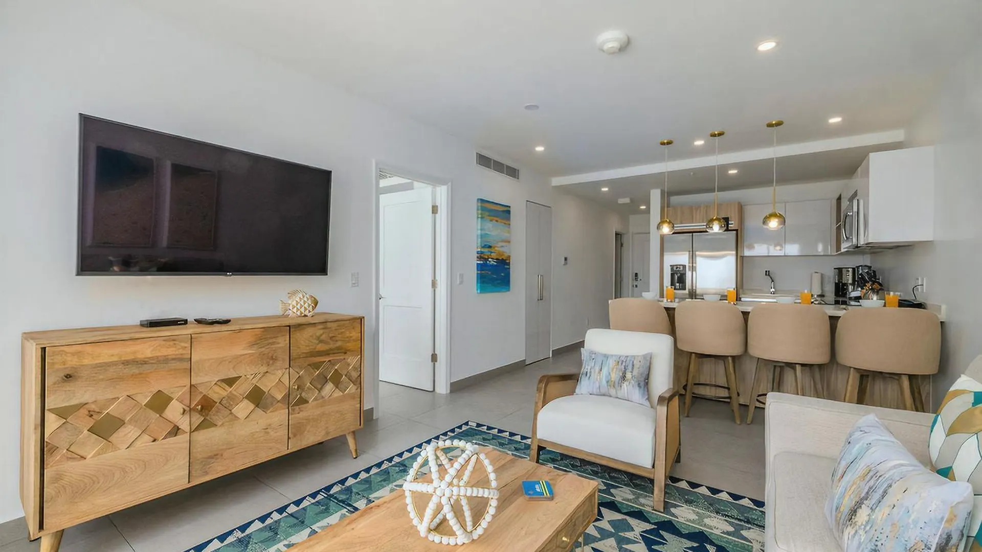 Hh-2Bdr413 - New Modern Apartment In Oceanfront Luxury Condo In Aruba! Oranjestad Aruba