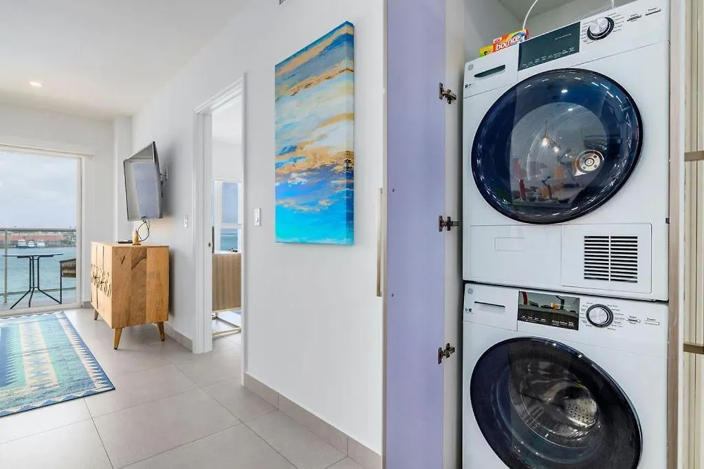 Hh-2Bdr413 - New Modern Apartment In Oceanfront Luxury Condo In Aruba! Oranjestad