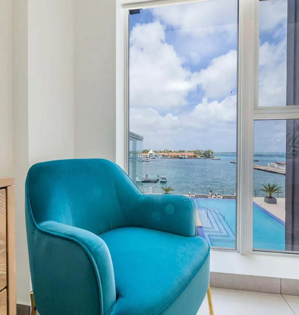 Hh-2Bdr413 - New Modern Apartment In Oceanfront Luxury Condo In Aruba! Oranjestad